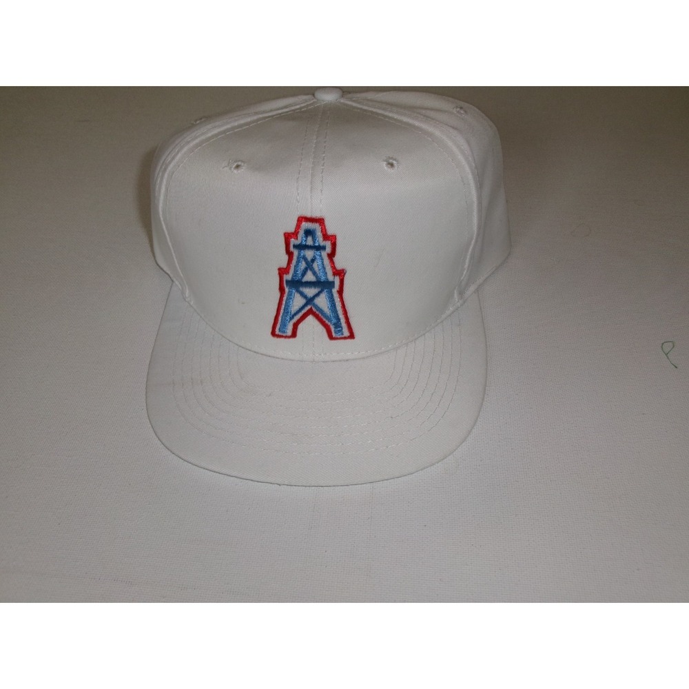 houston oilers annco 90S  SNAPBACK Y2K 00s HAT CAP VINTAGE DEADSTOCK M4